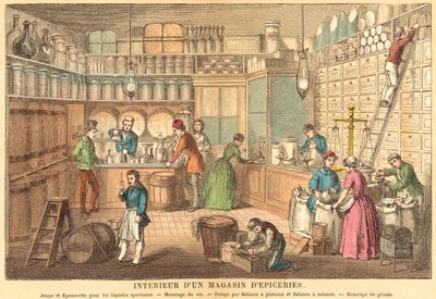 Gewichte und Maße von French School