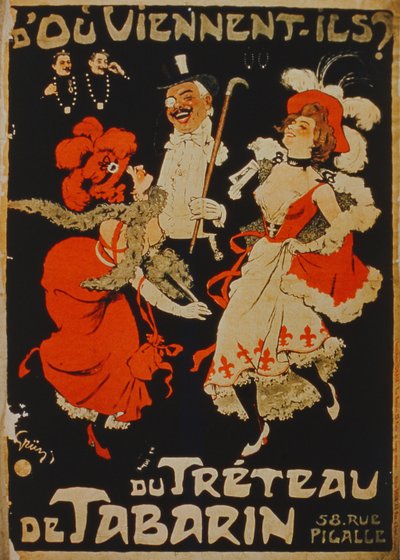 Honnan jöttek? A Treteau de Tabarinból, Pigalle-ból, Párizsból alkotó: French School