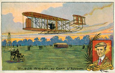 Wilbur Wright a franciaországi Camp d
