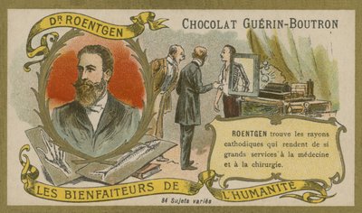 Wilhelm Roentgen német fizikus, aki felfedezte a röntgensugárzást alkotó: French School