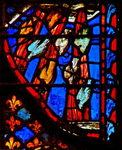 Window w3 a fürj megjelenése Numb XI 31 alkotó: French School