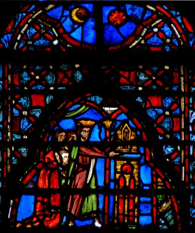 Window w4 a Tabernákulum Shiloh Josh XVIII-ben 1 alkotó: French School