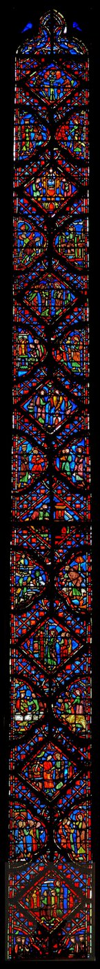 Window w6 Ézsaiás könyve alkotó: French School