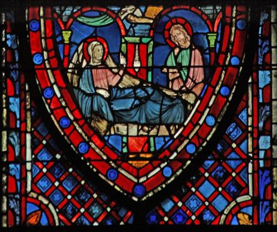 Window w7 a betlehemes alkotó: French School