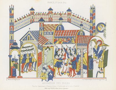 Bálványimádás alkotó: French School