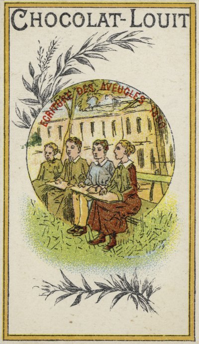 Írás vakoknak, 1830 alkotó: French School
