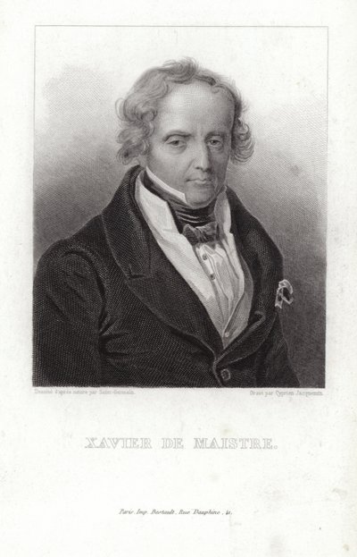 Xavier de Maistre francia katona és író alkotó: French School