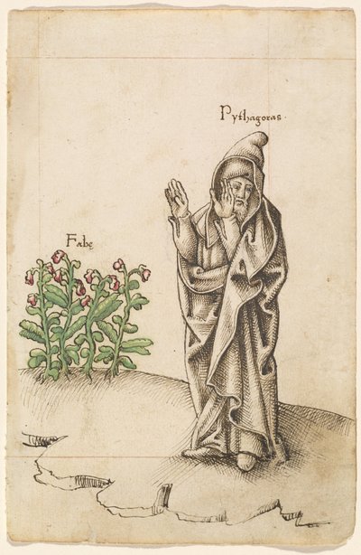 "Ne egyél babot" [fol. 25 recto] alkotó: French early 16th Century