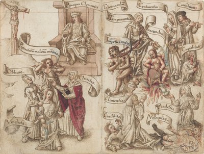 „Töröld el az edény nyomát a hamuban” [fol. 32 verso / 33 recto] alkotó: French early 16th Century