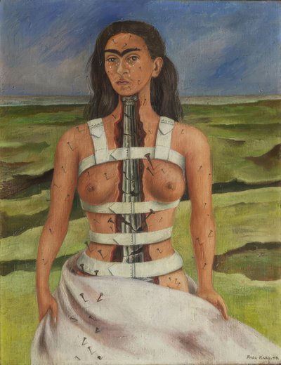 A törött gerinc alkotó: Frida Kahlo