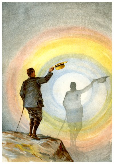 A kísértet és a kör alakú szivárvány, 1898. alkotó: Friedrich Arnold Brockhaus