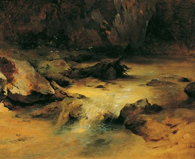 Wildbach alkotó: Friedrich August Mathias Gauermann