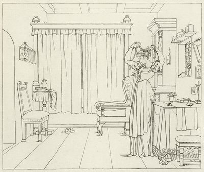 Illusztráció Goethes Fausthoz alkotó: Friedrich August Moritz Retzsch