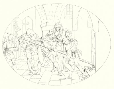 Illusztráció Schiller Lied von der Glocke vagy A harang énekéhez (metszet) alkotó: Friedrich August Moritz Retzsch
