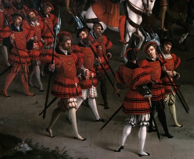 Interjú I. Francois-szal és VIII. Henrikkel az Aranylap táborában június 7-én alkotó: Friedrich Bouterwek