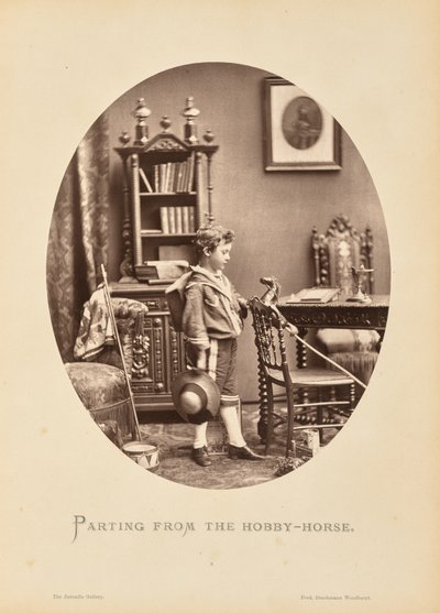Elválás a hobbilovatól alkotó: Friedrich Bruckmann