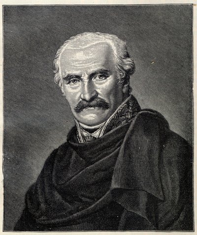 Gebhard Leberecht von Blücher, Wahlstatt hercegének portréja 1742-1819. alkotó: Friedrich Carl Groger