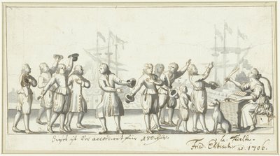 Az 1706-os béketárgyalások jelképe (?) alkotó: Friedrich Ebisch