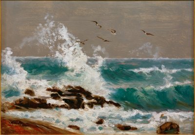 Keleti szél szörf Arran alkotó: Friedrich Ernst Morgenstern