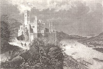 Schloss Stolzenfels alkotó: Friedrich Foltz