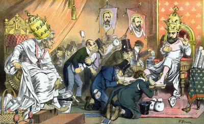 A pápa bojkottálása alkotó: Friedrich Graetz