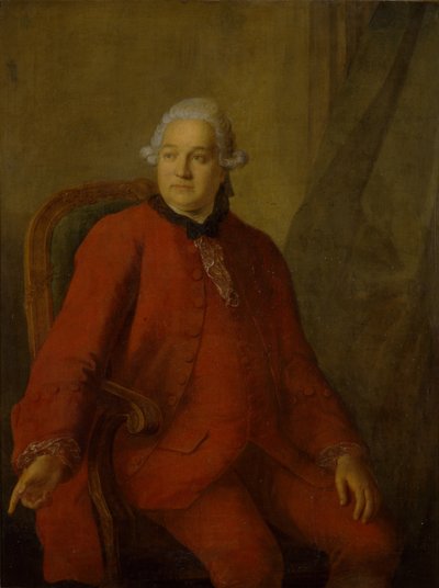 Jakov Alekszejevics Shubszkij portréja, 1765 alkotó: Friedrich Hartmann Barisien
