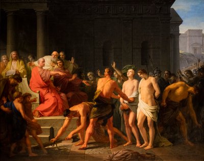 Brutus halálra ítéli fiait alkotó: Friedrich Heinrich Fuger