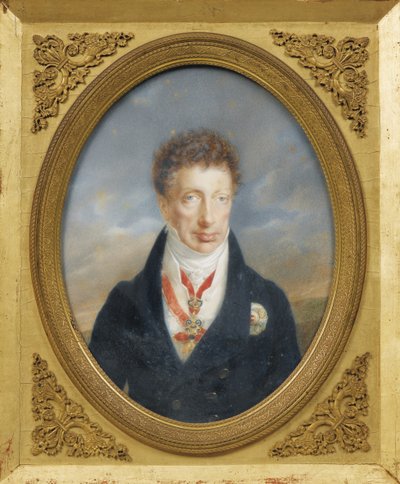 Károly osztrák főherceg 1771-1847, Teschen hercege, kb. 1823 alkotó: Friedrich Johan Gottlieb Lieder