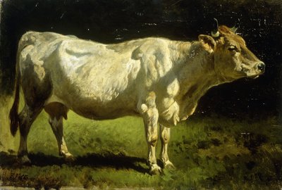 Tehén a tájban alkotó: Friedrich Johann Voltz