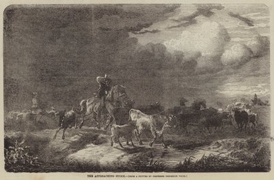 A közeledő vihar alkotó: Friedrich Johann Voltz
