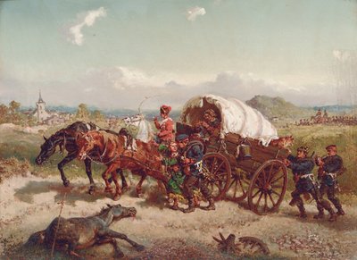 Visszatérve a csatából alkotó: Friedrich Kaiser