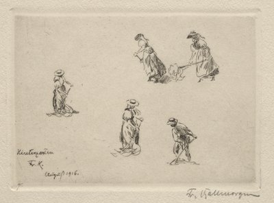 Haymakers, 1916. alkotó: Friedrich Kallmorgan