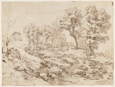 La Serpentara Olevano közelében, 1829. alkotó: Friedrich Preller