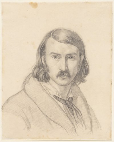 Önarckép, 1838. alkotó: Friedrich Preller