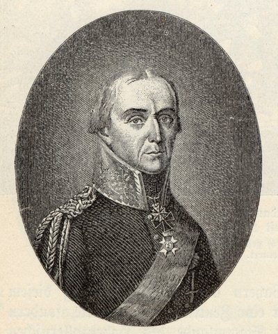 Friedrich Wilhelm Graf Bülow von Dennewitz 1755-1816. alkotó: Friedrich Wilhelm Bollinger