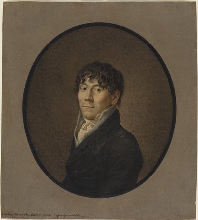 A művész apjának portréja alkotó: Friedrich Wilhelm Moritz