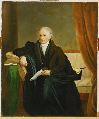 Bernhard von Eskeles báró bankár (festmény, vászon) alkotó: Friedrich von Amerling