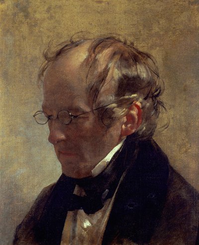 Carl Vogel von Vogelstein festő portréja alkotó: Friedrich von Amerling