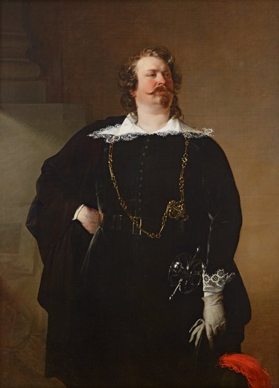 flamand polgármester (báró Pfuel?) alkotó: Friedrich von Amerling