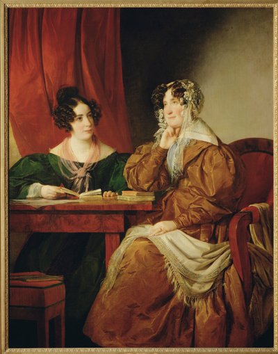 Henriette Baronin Pereira-Arnstein (festmény, vászon) alkotó: Friedrich von Amerling