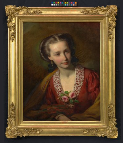 Hermine Amerling (Friedrich Amerling sógornője) alkotó: Friedrich von Amerling