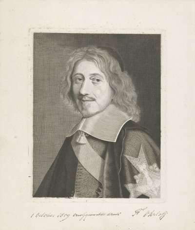 Michel Le Tellier kancellár portréja alkotó: Frits Ohrloff (signed by artist)