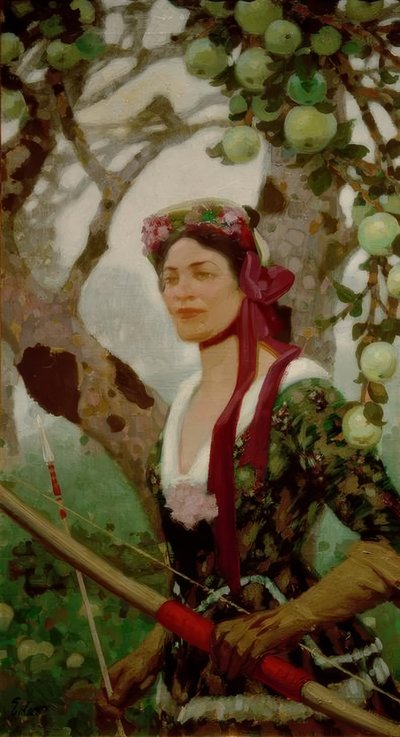 Modern Diana alkotó: Fritz Erler