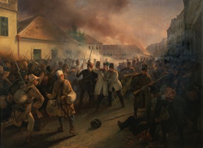 Heinrich Hentzy von Arthurm tábornok hősi halála alkotó: Fritz L