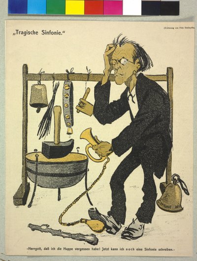 Gustav Mahler alkotó: Fritz Schonpflug