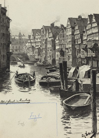 Altes Fleet alkotó: Fritz Stoltenberg