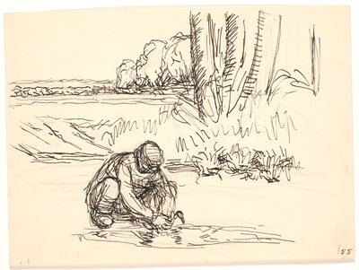 A gazda a jégen alkotó: Fritz Syberg