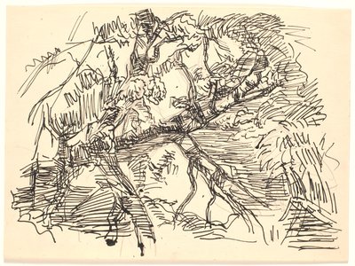 Ágak a víz felett alkotó: Fritz Syberg