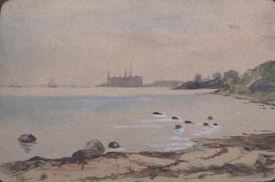 The Beach, Kronberg Helsinger alkotó: Fritz Syberg