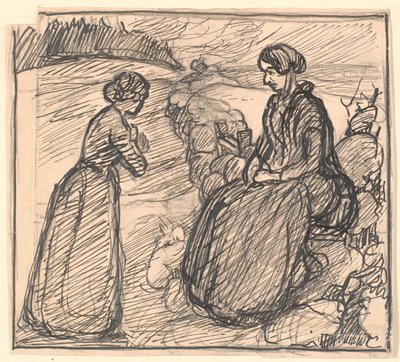 Tervezet a H.C. Andersen "Egy anya története" alkotó: Fritz Syberg